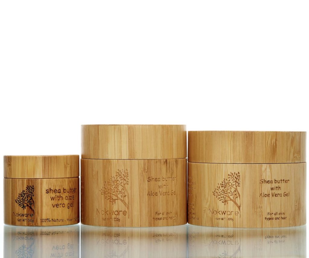 Avocado & Almond Oil Shea Butter in Bamboo Packaging