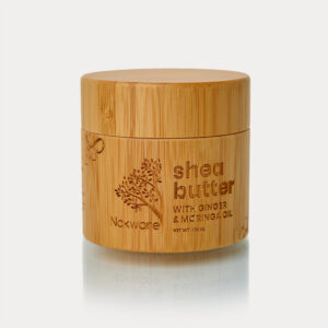 nokware skincare bamboo shea butter - ginger & moringa oil
