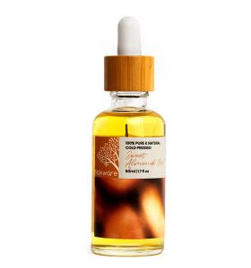 This is an image of our 100% Pure Organic Sweet Almond Oil