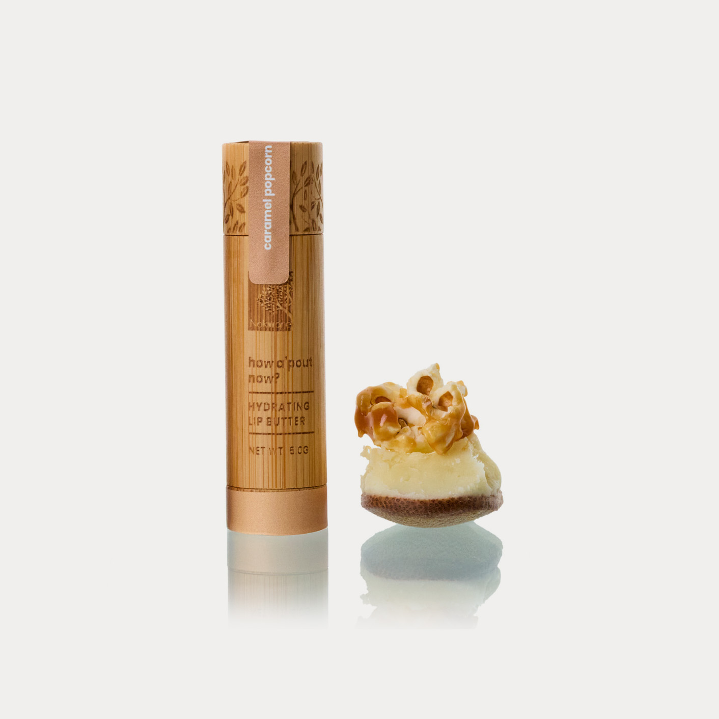Nokware Skincare Caramel Popcorn Lip Balm
